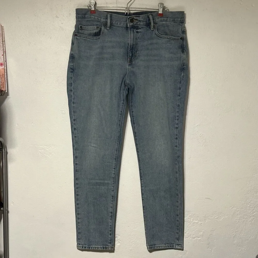Banana Republic Mens Standard Jeans Slim Fit 33/30 Light Wash